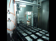 三明治治具靜電涂裝生產線
